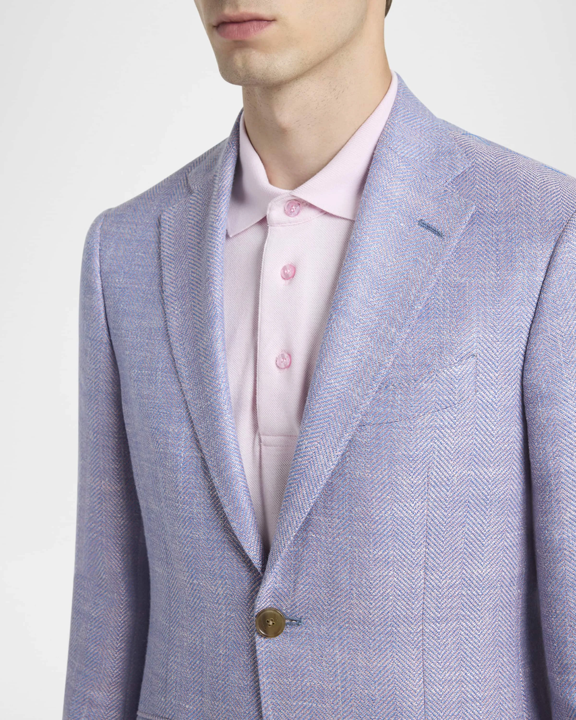 ETRO Wool Silk Linen Jacket