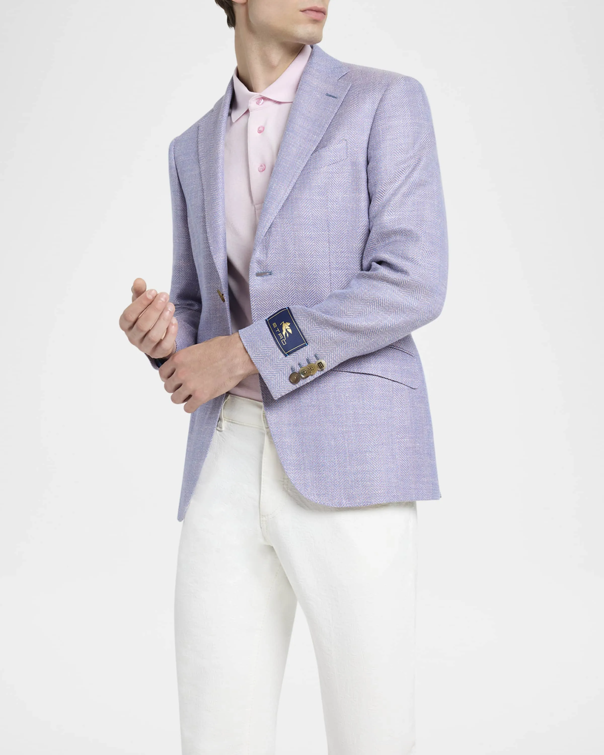 ETRO Wool Silk Linen Jacket