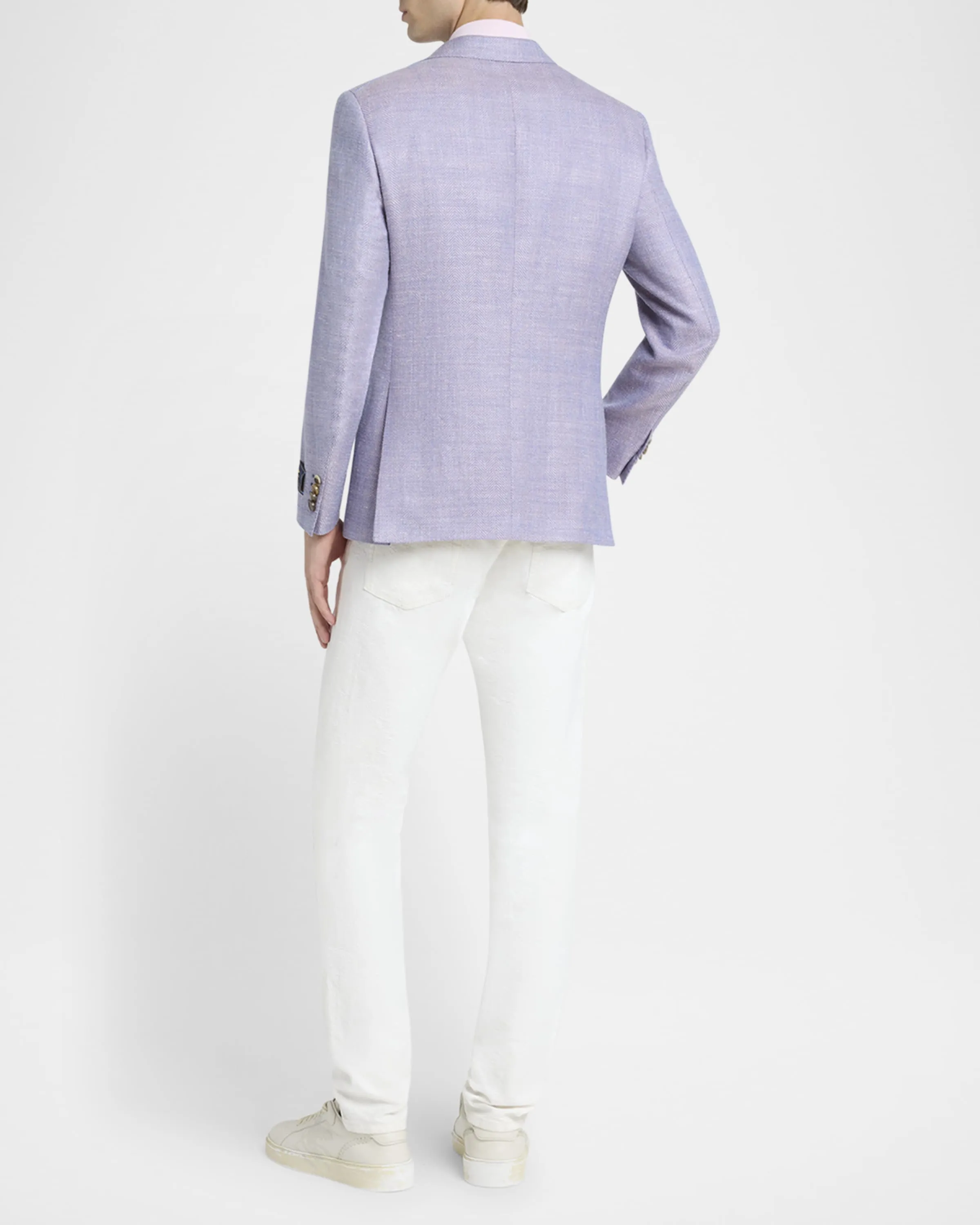 ETRO Wool Silk Linen Jacket