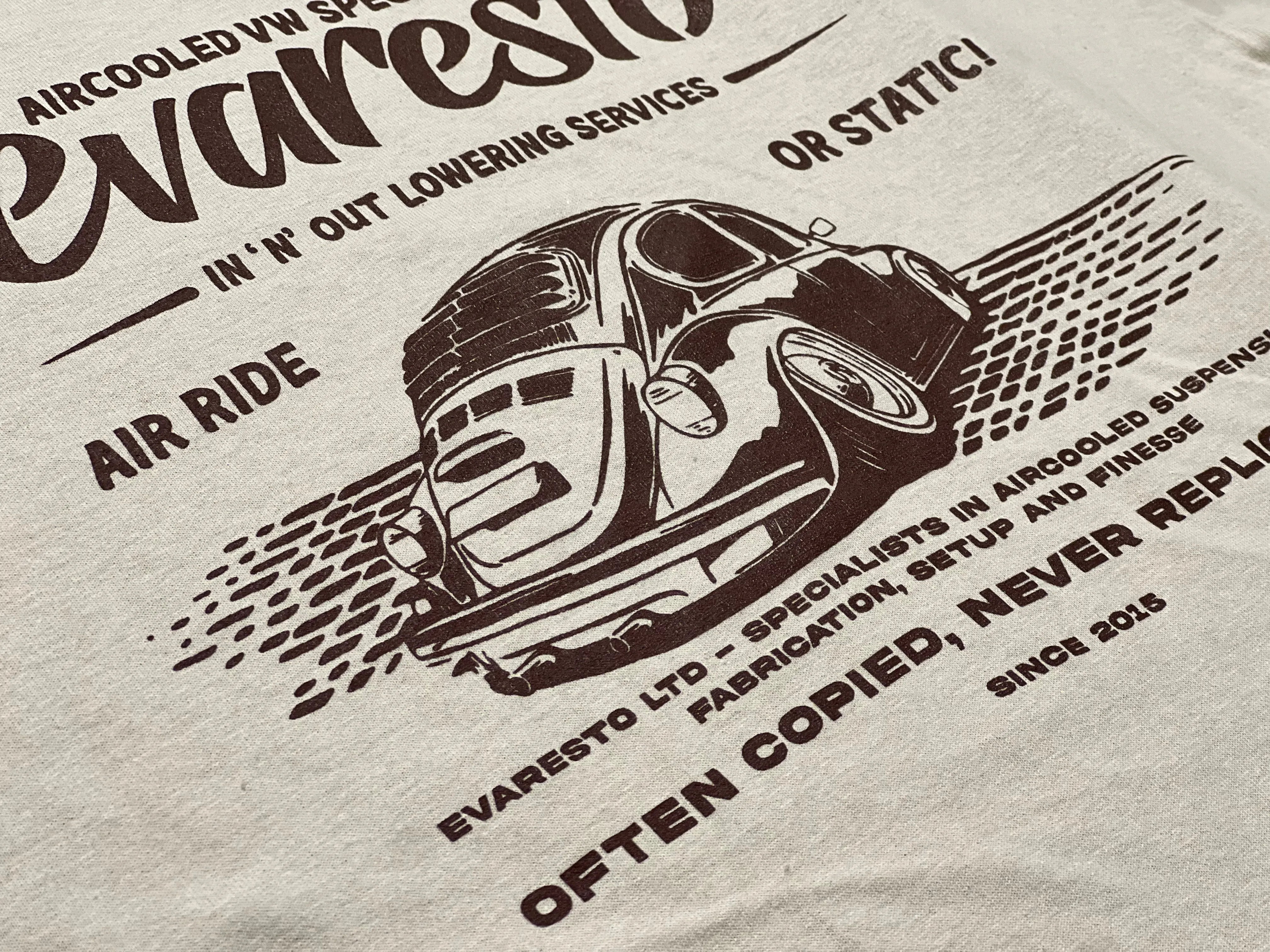EvaResto Official In' N' Out T-Shirt - Mocha