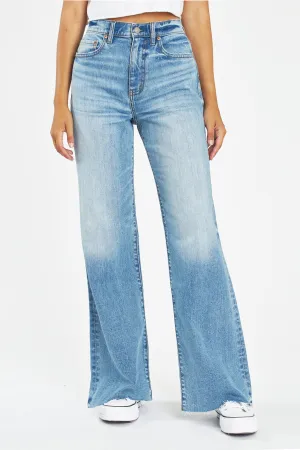 Far Out High Rise Wide Leg Jean