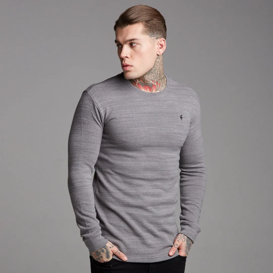 Father Sons Classic Grey Super Slim Jumper - FSH230