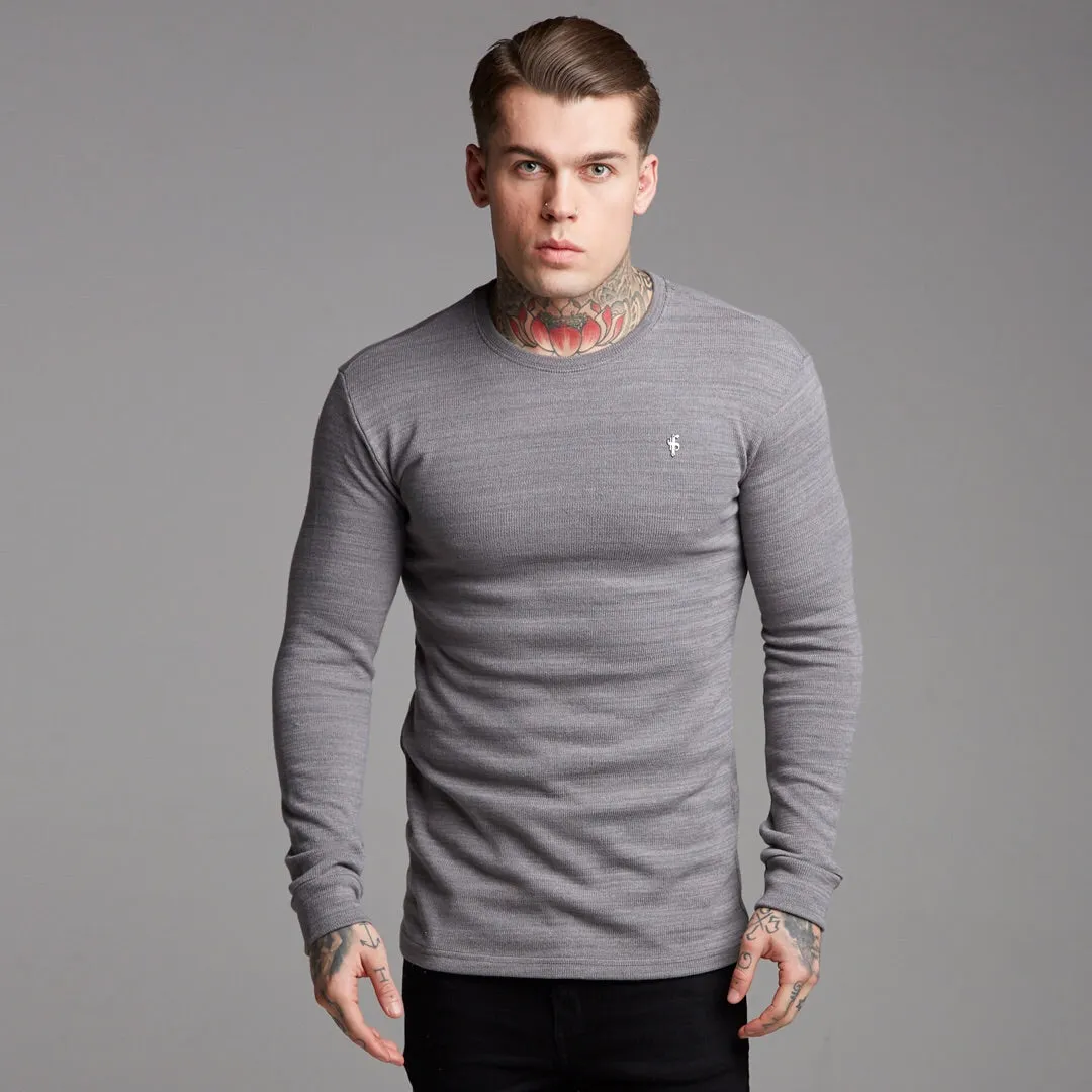 Father Sons Classic Grey Super Slim Jumper - FSH230