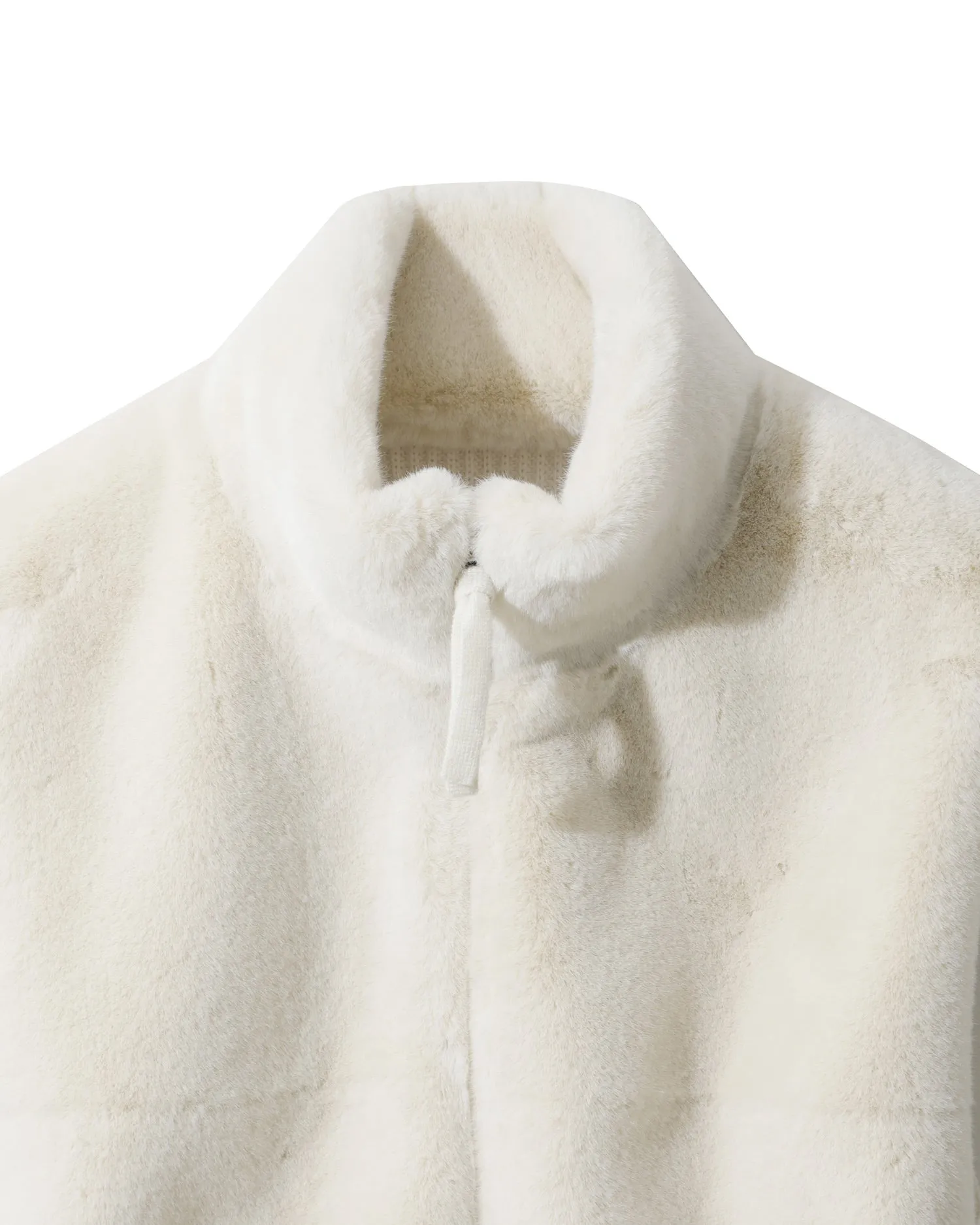 Faux Fur Knit Vest