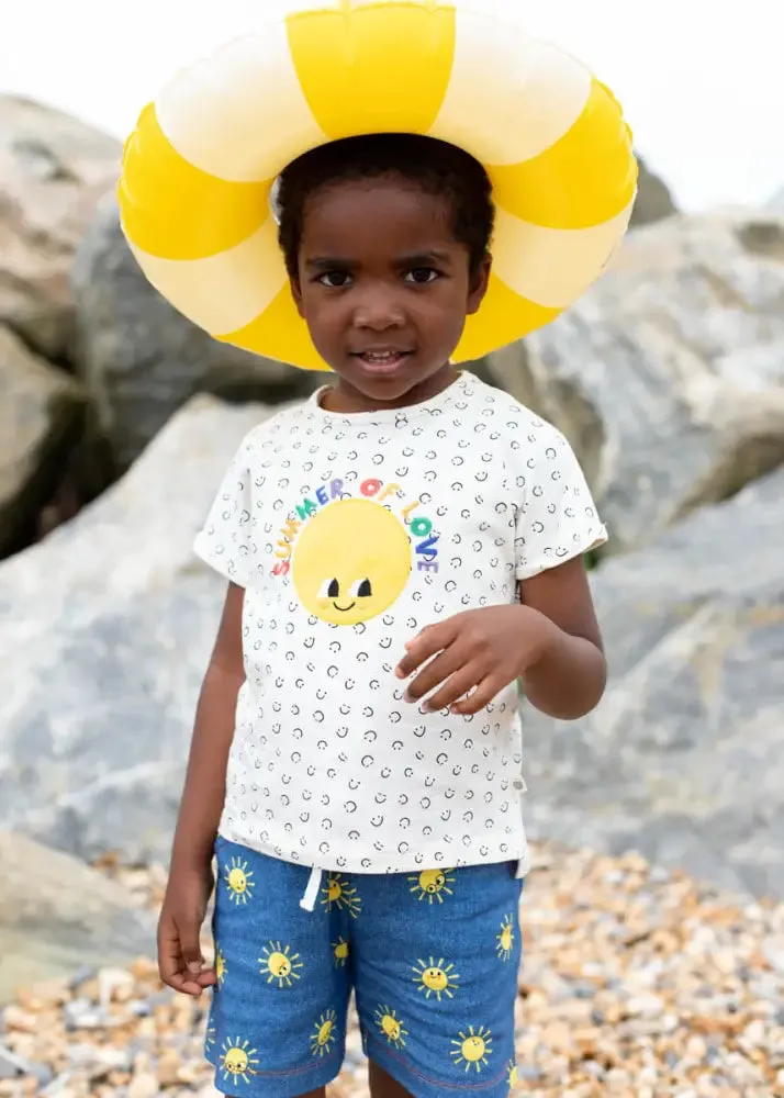 Filey - Summer Of Love Applique T Shirt