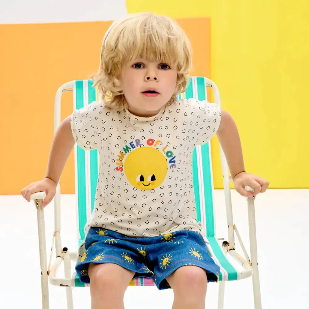 Filey - Summer Of Love Applique T Shirt