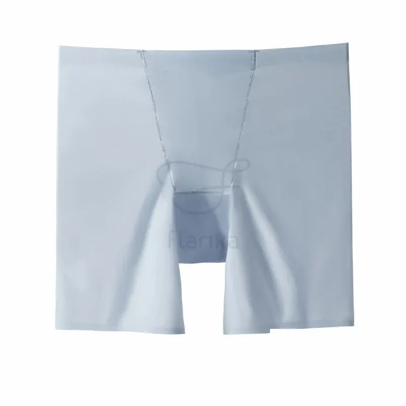 Flarixa 2 in 1 Summer Women's Safety Shorts - Ice Silk, High Elasticity, Seamless