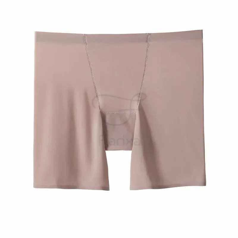 Flarixa 2 in 1 Summer Women's Safety Shorts - Ice Silk, High Elasticity, Seamless