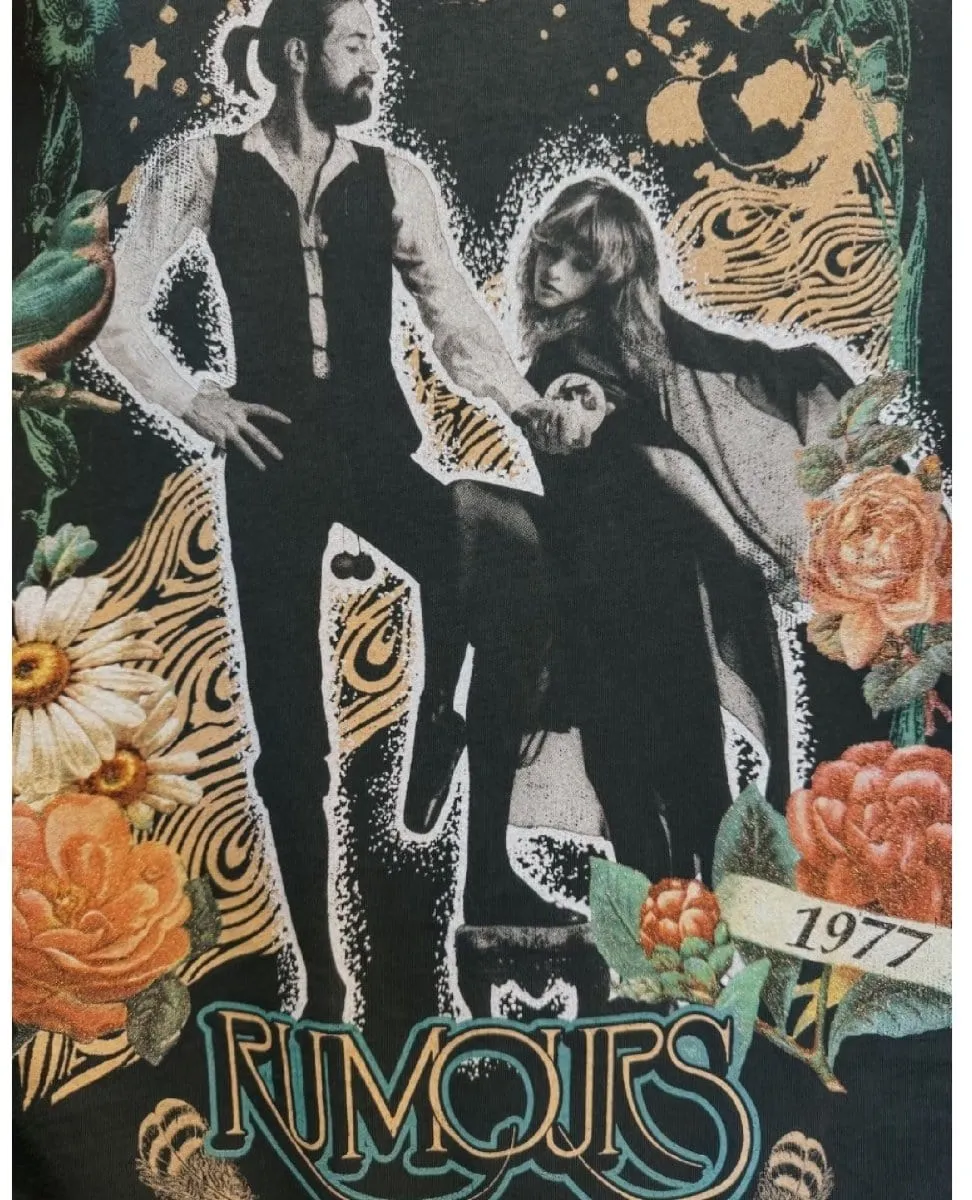 Fleetwood Mac Rumours One Size Tee Black
