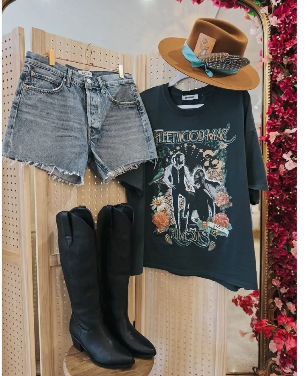 Fleetwood Mac Rumours One Size Tee Black
