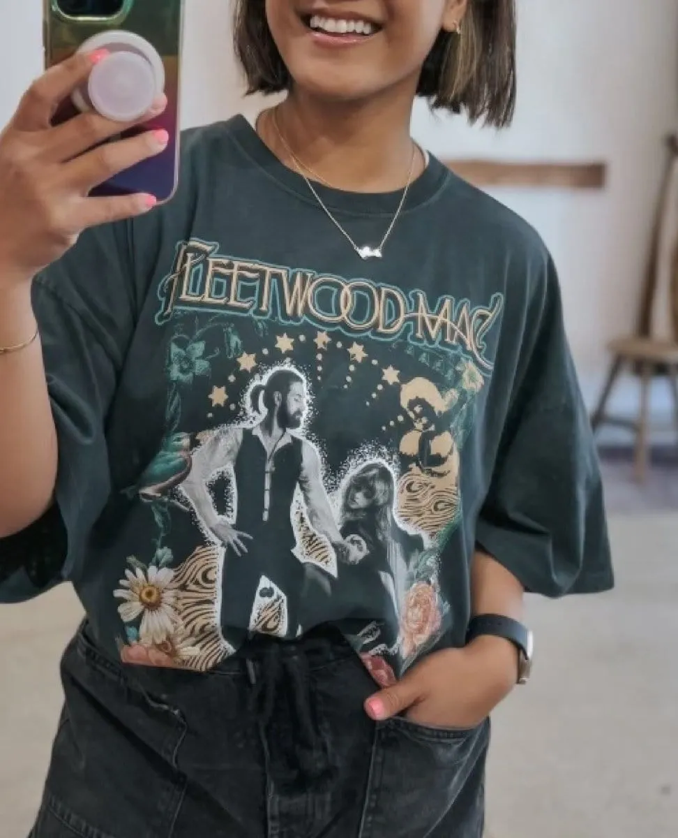 Fleetwood Mac Rumours One Size Tee Black
