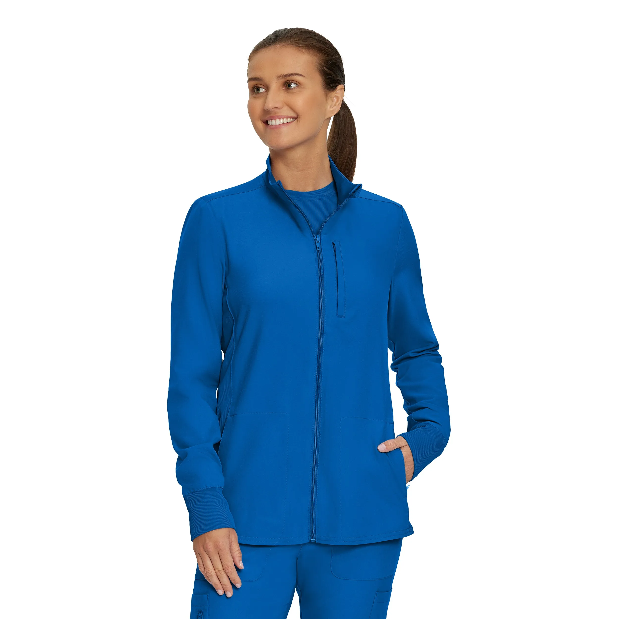Forward 3-Pocket Zip Front Jacket
