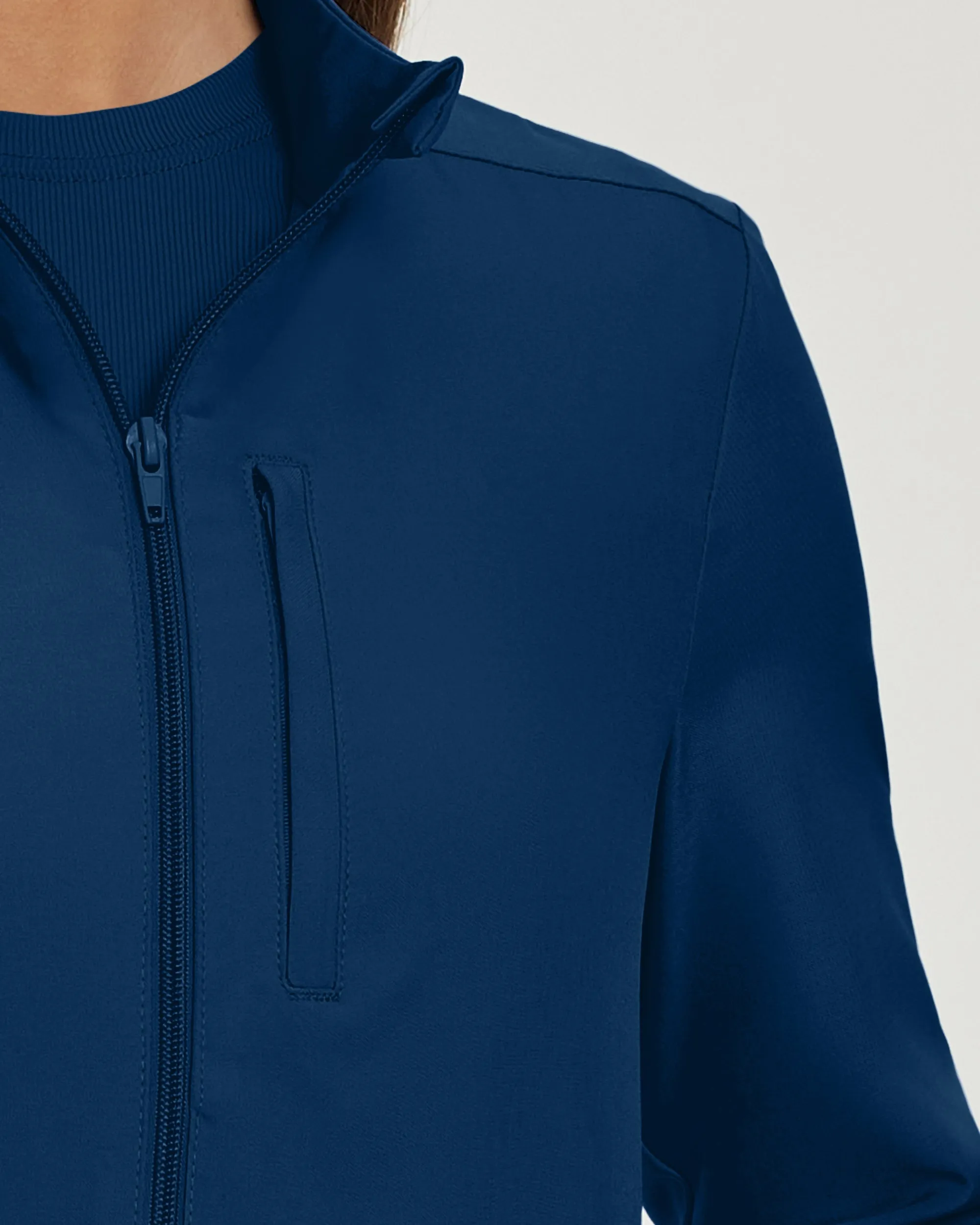 Forward 3-Pocket Zip Front Jacket