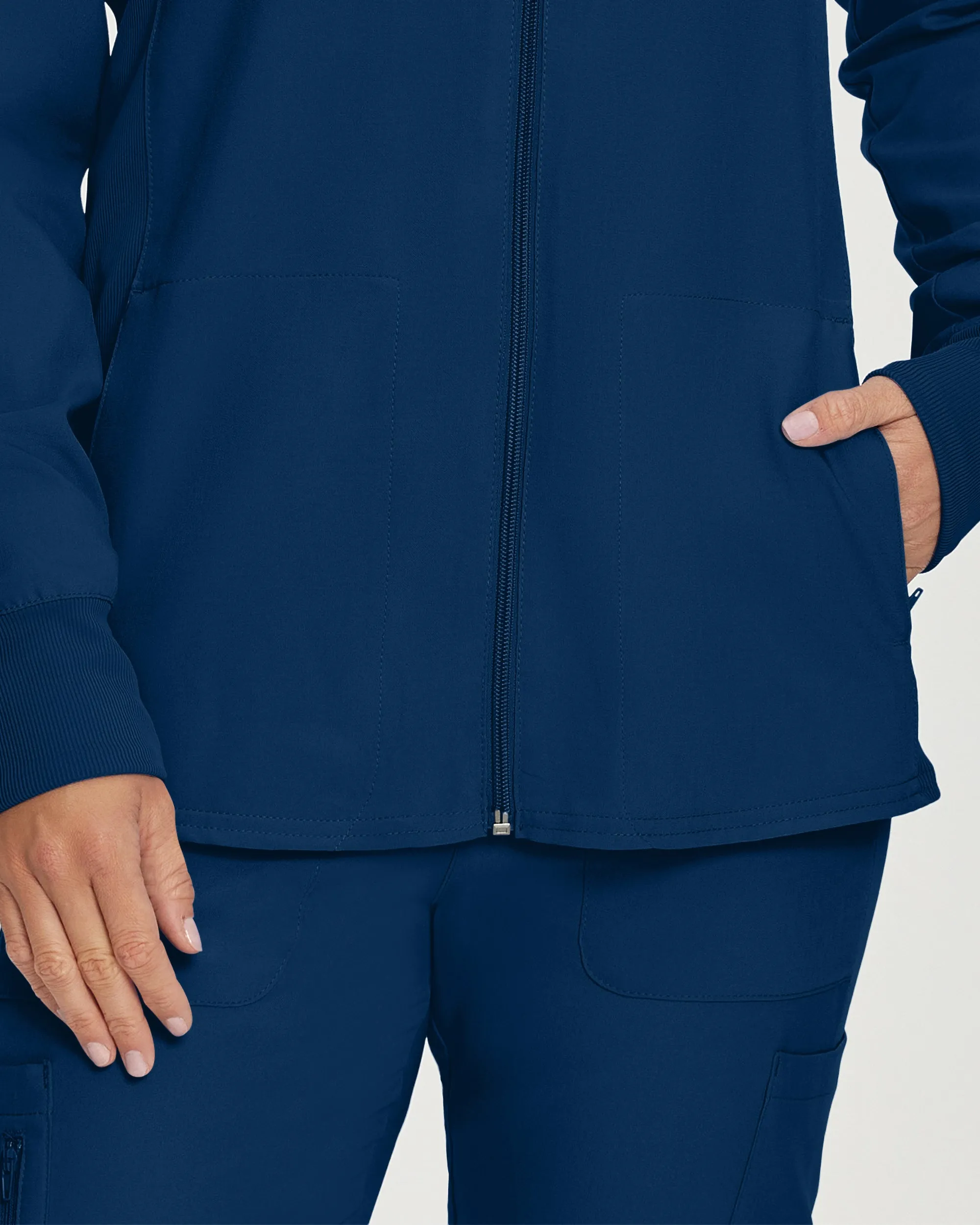 Forward 3-Pocket Zip Front Jacket