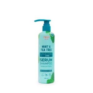 Fresh Hairlab Mint and Tea Tree Double Boost Zinc Serum Shampoo 430ml