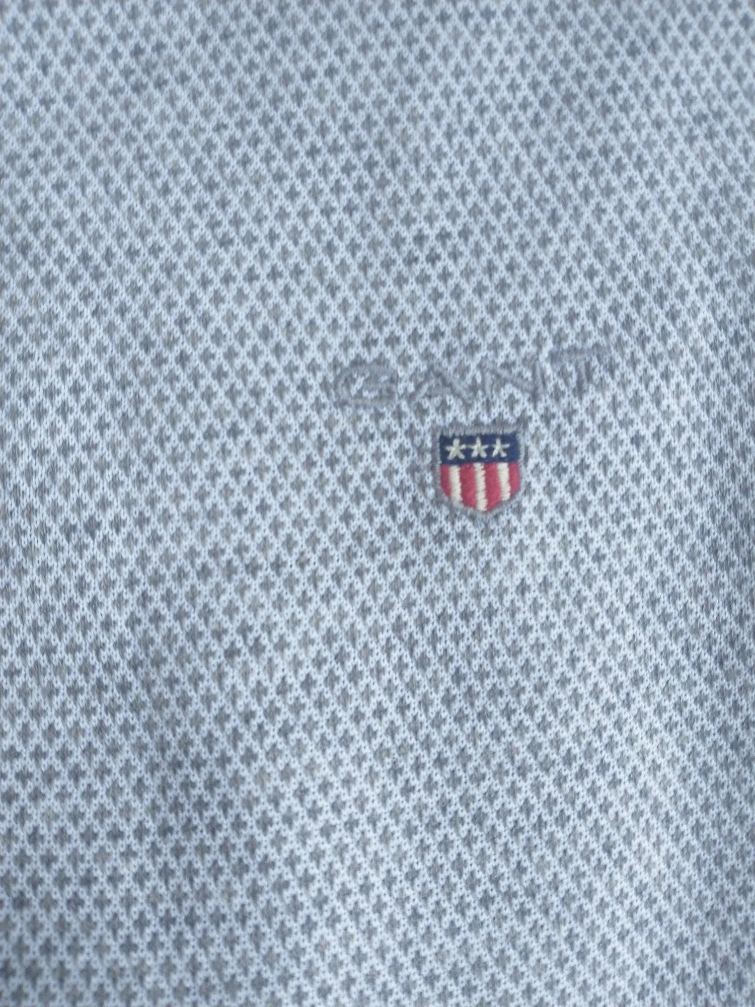 GANT Men's White Tech Prep Pique Dobby Shirt 3001360 Size Medium NWT