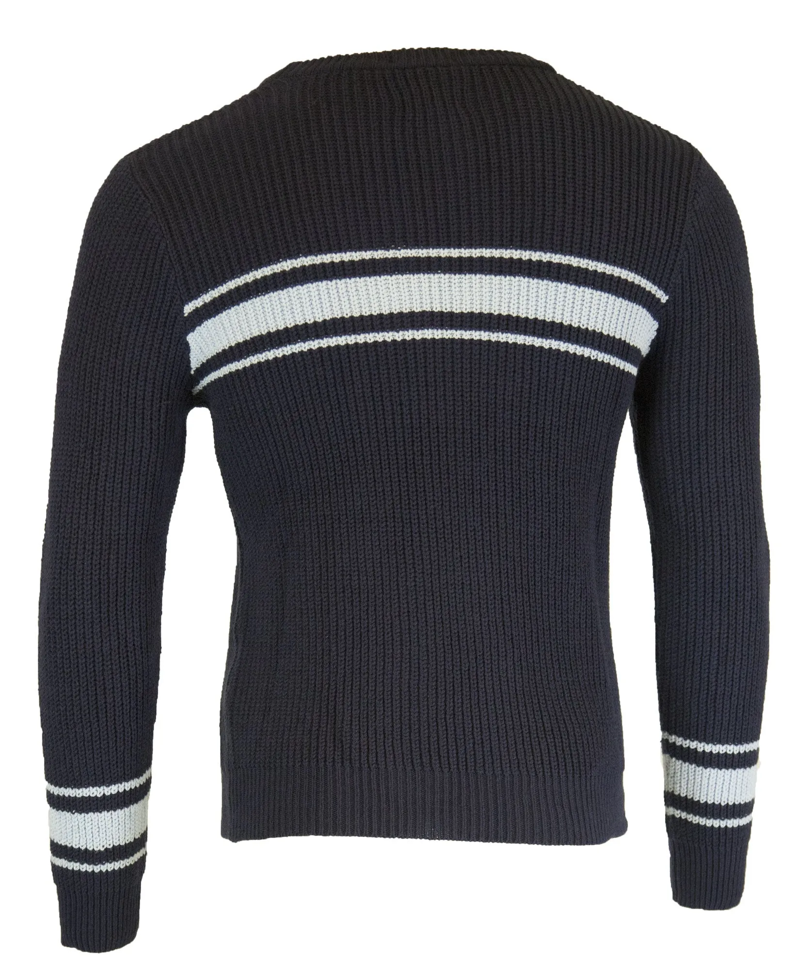 Gant Rugger Men's The Varsity Sweater (84053), Medium, Classic Blue
