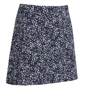 G/FORE WOMEN'S CHERRY BLOSSOM TECH JERSEY A-LINE SKORT - TWILIGHT