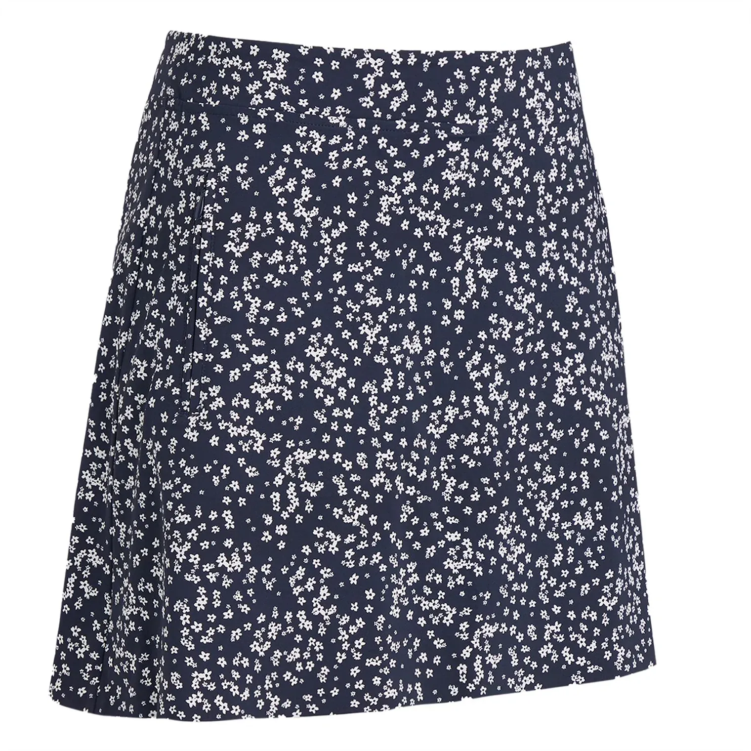 G/FORE WOMEN'S CHERRY BLOSSOM TECH JERSEY A-LINE SKORT - TWILIGHT