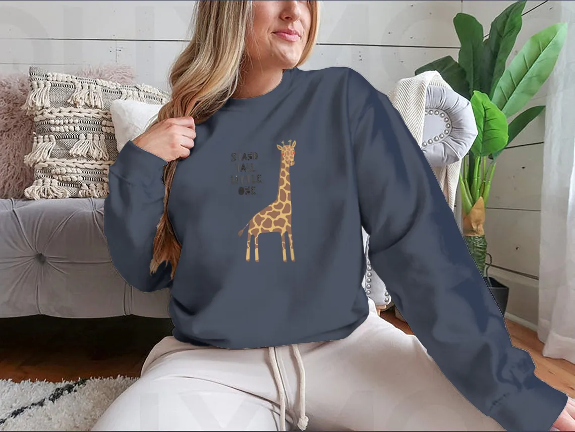Giraffe Drawing Sweaters.