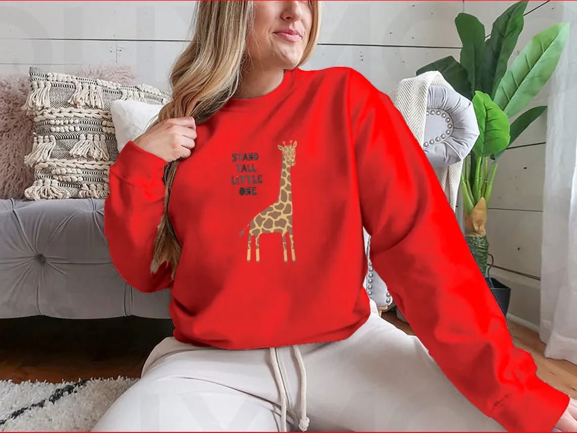 Giraffe Drawing Sweaters.