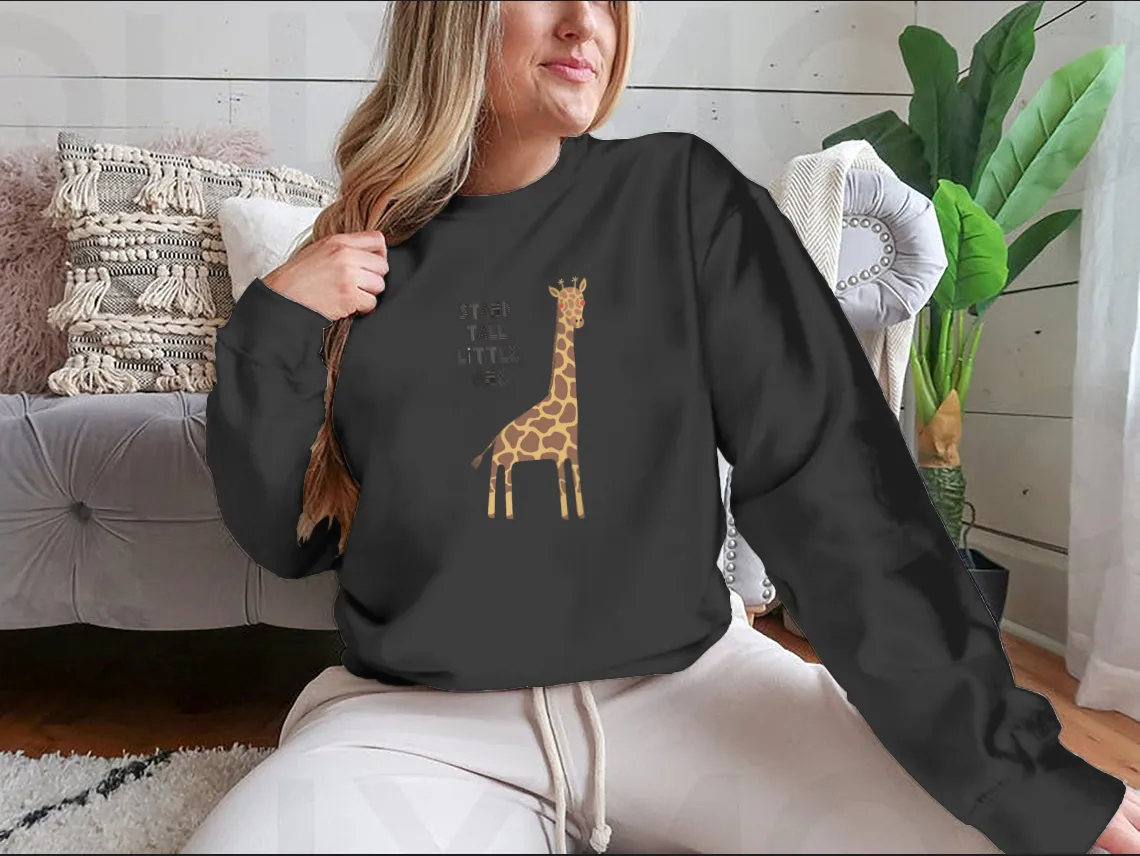Giraffe Drawing Sweaters.