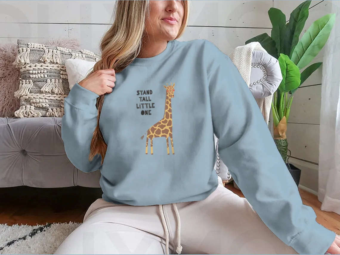 Giraffe Drawing Sweaters.