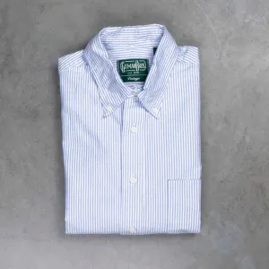 Gitman Vintage Oxford Button-down Shirt Blue Striped