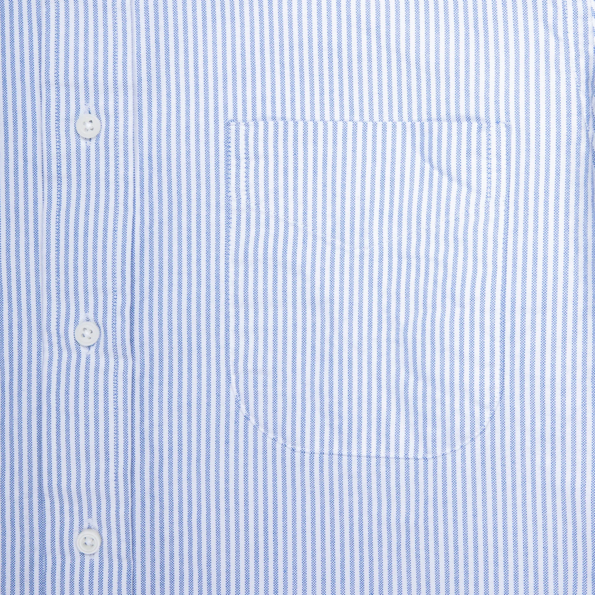 Gitman Vintage Oxford Button-down Shirt Blue Striped
