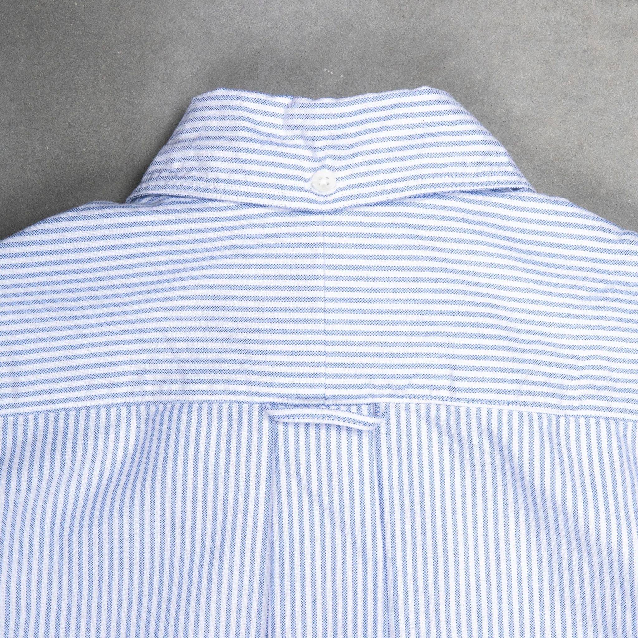 Gitman Vintage Oxford Button-down Shirt Blue Striped