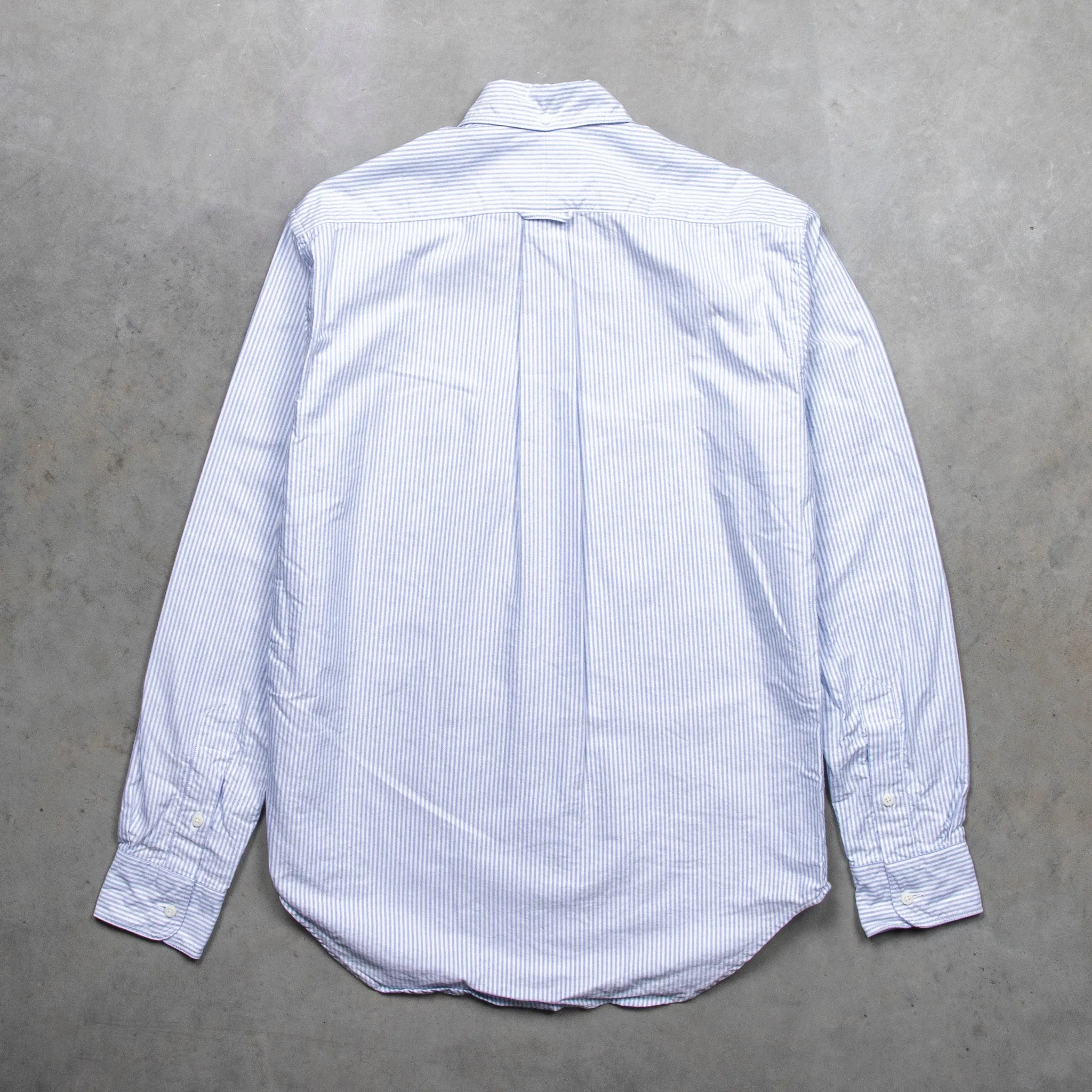 Gitman Vintage Oxford Button-down Shirt Blue Striped