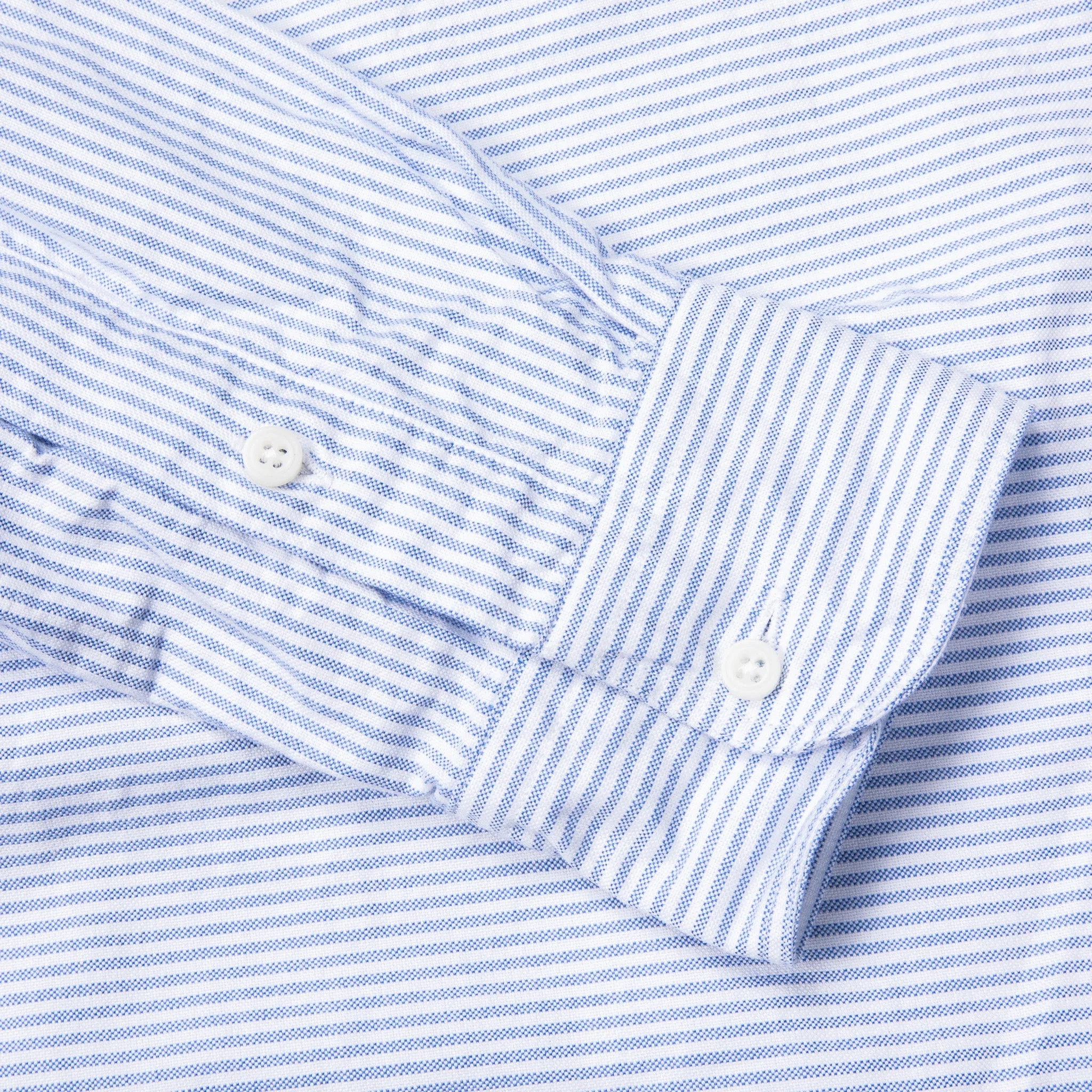 Gitman Vintage Oxford Button-down Shirt Blue Striped