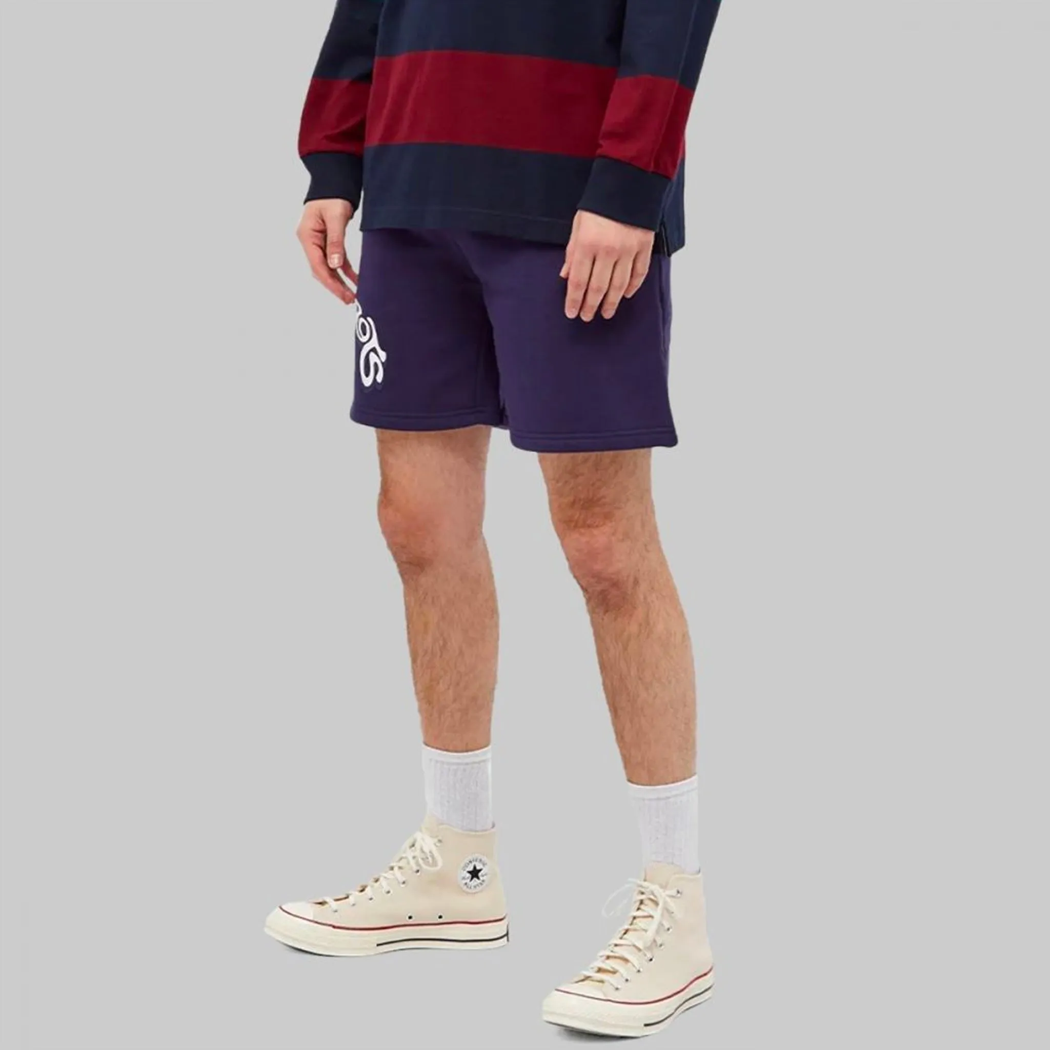 Groovy Arch Sweatshorts (Navy)