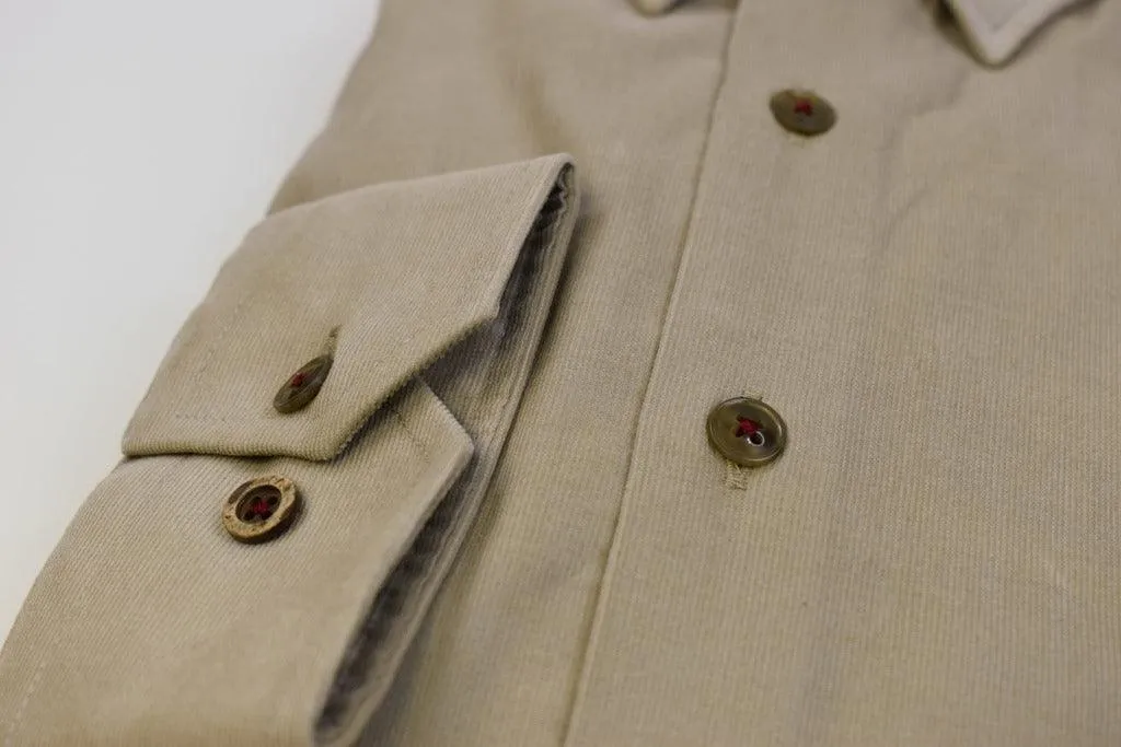 Gun Hill Mens Elba Cord Shirt - Honey
