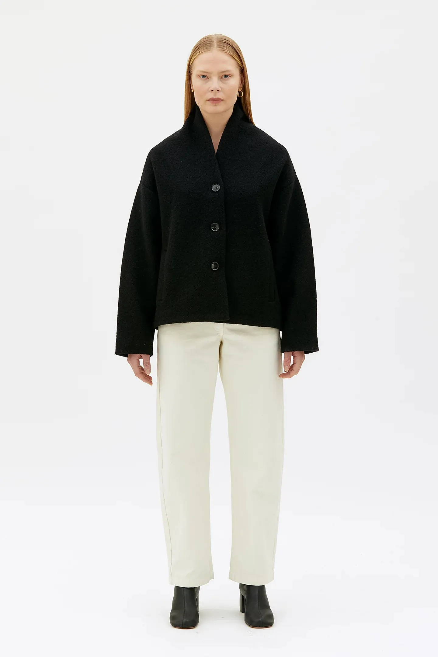 Hale Boiled Wool Jacket