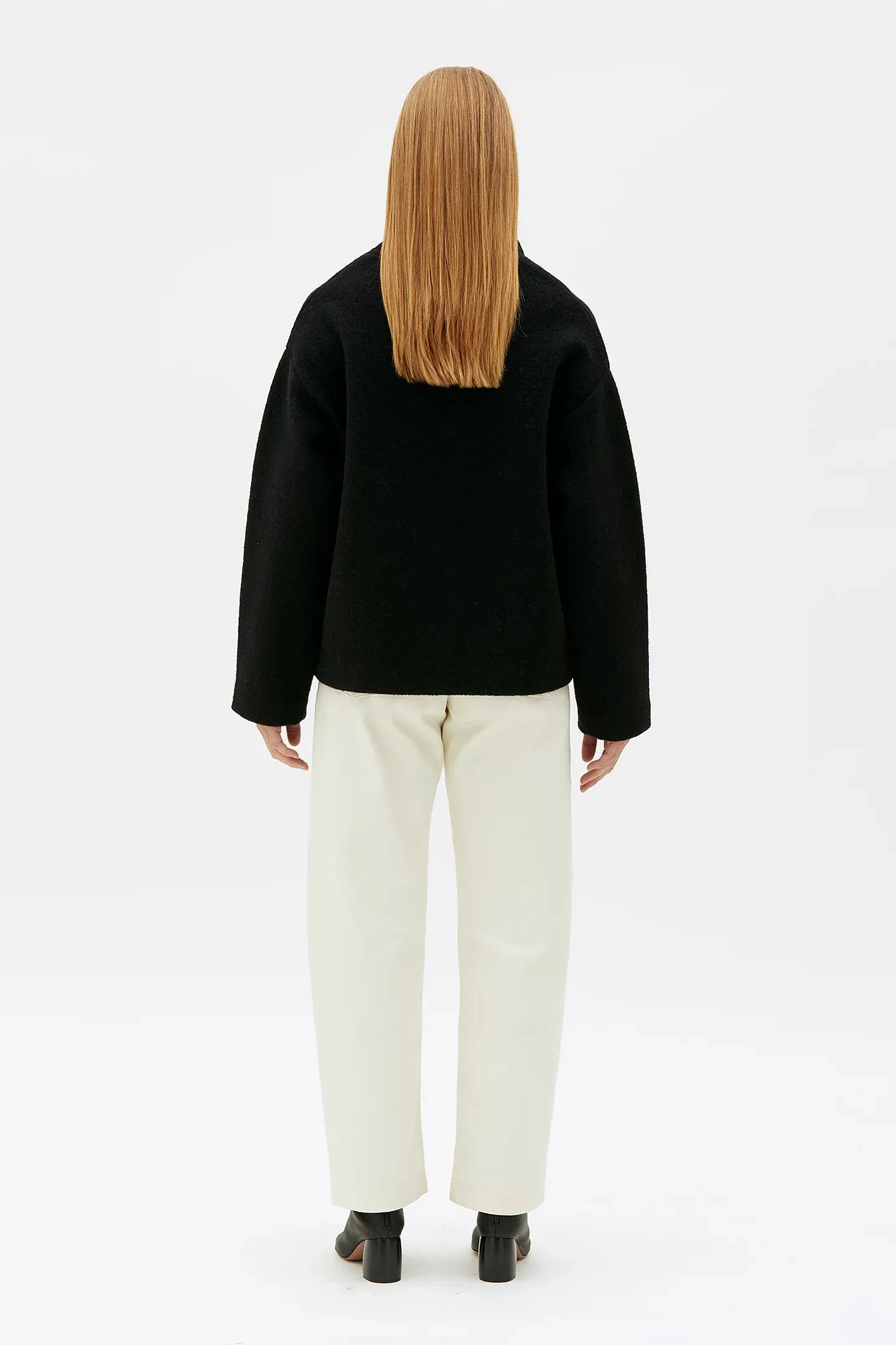Hale Boiled Wool Jacket