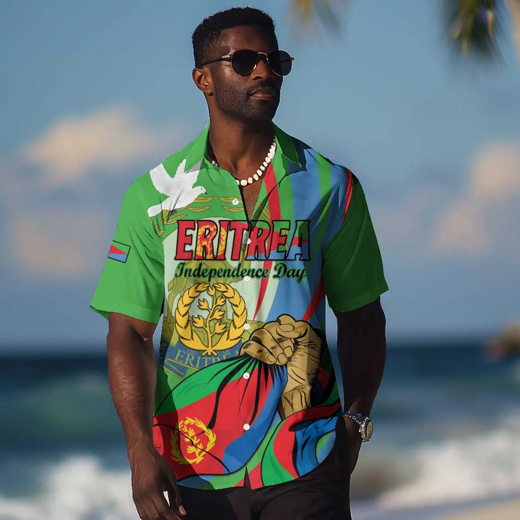 Happy Eritrea Independence Day Hawaiian Shirt 34th Anniversary LT15