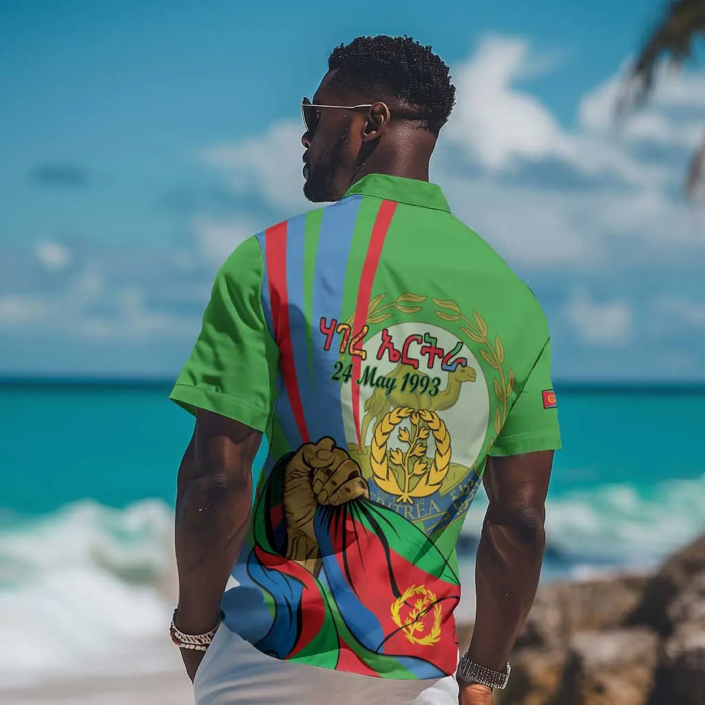 Happy Eritrea Independence Day Hawaiian Shirt 34th Anniversary LT15