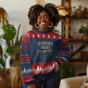 Harlem Hellfighters Ugly Christmas Sweater African American Black History Military Soldiers TS09