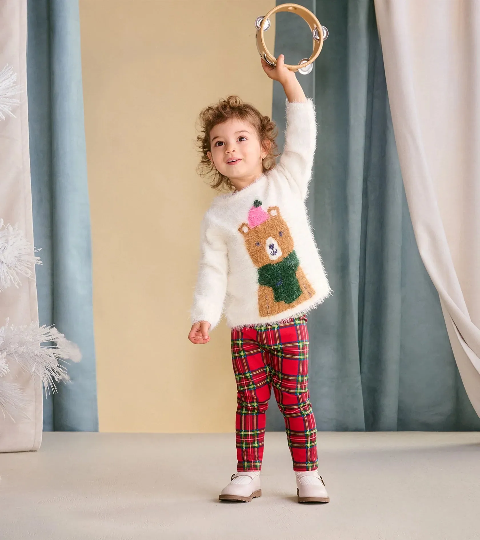 Hatley Red Plaid Classic Leggings