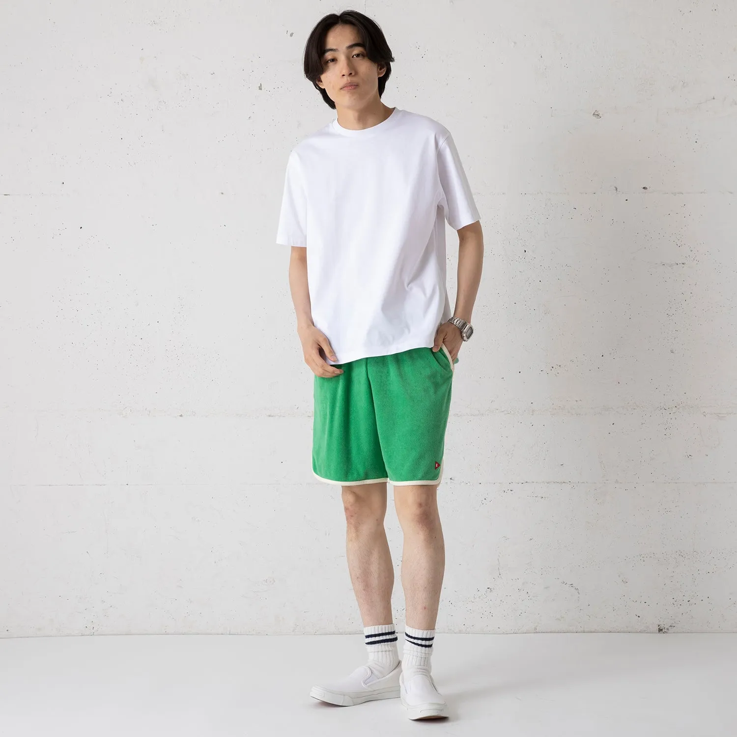 Healthknit | ヘルスニット　トライブレンドパイルハーフパンツ