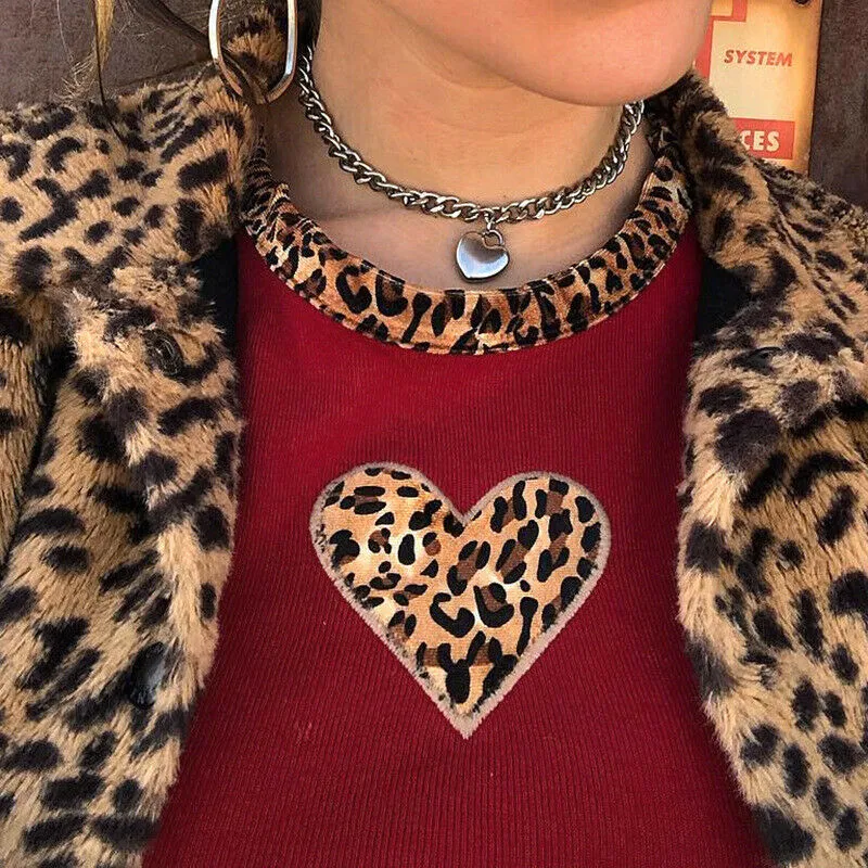 Heart Print T-Shirts