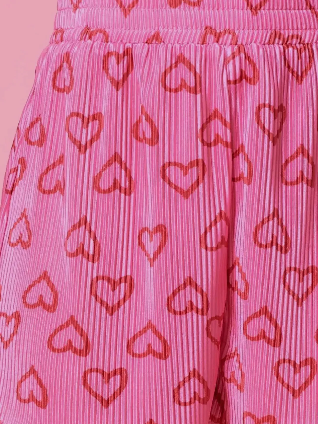 Heart to Heart Shorts: Pink Mix