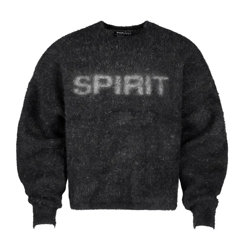 Heavy Mohair Knit Sweater