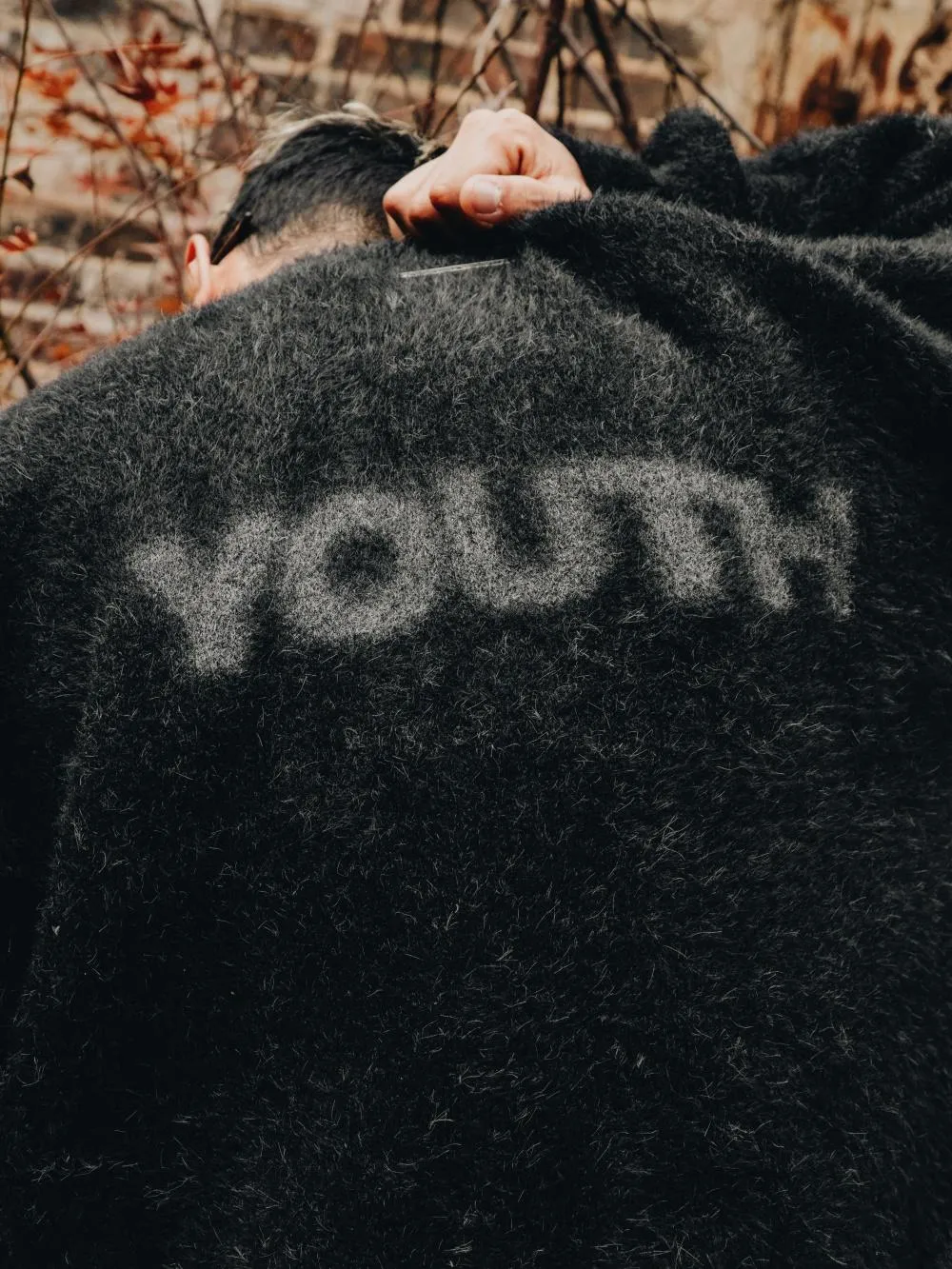 Heavy Mohair Knit Sweater