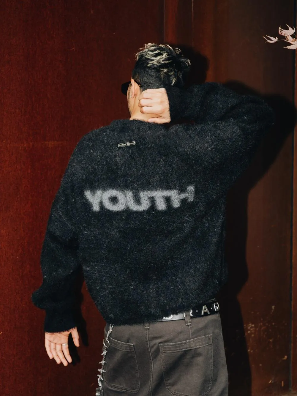 Heavy Mohair Knit Sweater