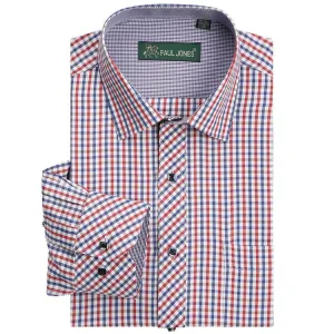 High quality Men's classic plaid shirt