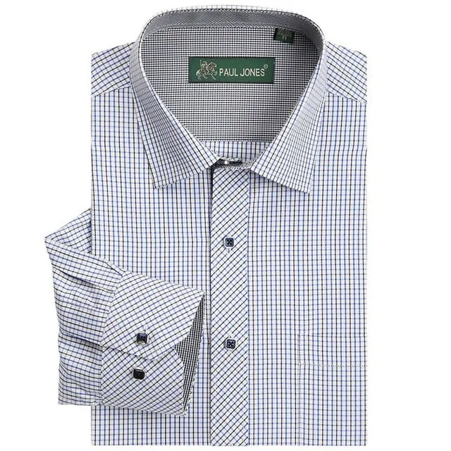 High quality Men's classic plaid shirt