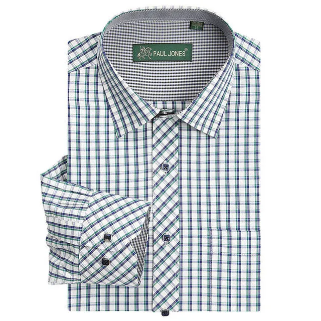 High quality Men's classic plaid shirt