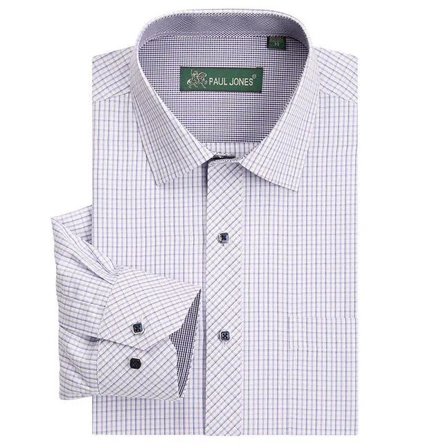 High quality Men's classic plaid shirt